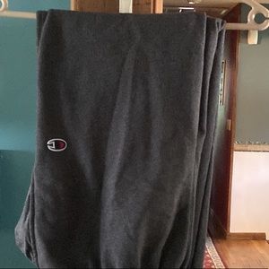 Mens Champion Dark Gray Sweat Pants Size L